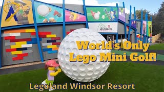 Worlds First Legoland Adventure Golf at Legoland Windsor Resort [upl. by Elletnahs61]