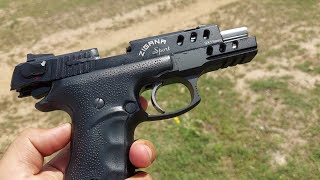 9MM Zigana Sports Full Black Fully Automatic Testing [upl. by Maples]