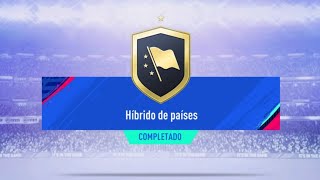 SBC  HIBRIDO DE PAISES  MI PRIMER CAMINANTE   FIFA 19  ZIVANX [upl. by Isiahi]