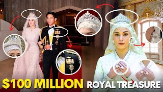 Royal Wedding Anishas Wedding Jewelry Collection Shows Prince Mateen and Royal Familys Affection [upl. by Lucia]