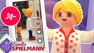 DIE MUSICALLY WETTE Gewinnt Klaus oder Astrid Playmobil Familie Spielmann Geschichten für Kinder [upl. by Assi327]