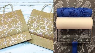 Get Creative With Patterned Paint Rollers [upl. by Blanch835]