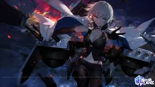 Azur Lane  Dispose The Pawns Fallen Wings  Boss Battle  Alterprise Theme BGM [upl. by Ebby]