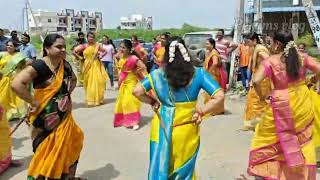 Kolatam at ganesh nimarjanamkolatamsongbridhavanike chindulu vese song [upl. by Juliann]