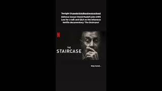 Defence lawyer David Rudolf of the Netflix documentary The Staircase speaks at the Law School [upl. by Idner]