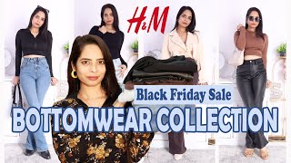 HampM Bottomwear Haul  Black Friday Sale 2023  Latest Bottomwear Collection  Veronica Lifestyle [upl. by Sitoiyanap]