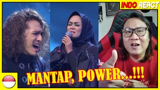 AWEERA Feat LIZA HANIM  FINAL GEGAR VAGANZA 8 2021 INDOREACT [upl. by Eliezer]