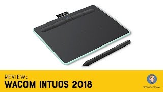 Wacom Intuos Small  Medium 2018 Review [upl. by Alcott537]