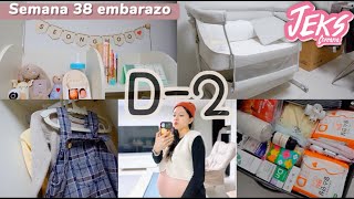 Último video embarazada 🥲 Cosas que he preparado para el bebé  preocupación de lactancia 😰 vlog [upl. by Collen]