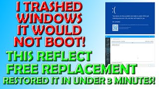 I Trashed Windows it Wouldnt Boot  Could This Reflect Replacement Restore Windows Back To Health [upl. by Wieren]