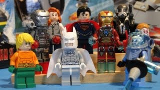 LEGO IRON MAN 3 SUPERMAN BATMAN Best of Lego marvel super heroes [upl. by Parsifal]