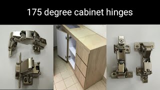 175 degree cabinet hinges  cabinet door installation [upl. by Crystal]