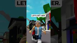 😱 SHE STOLE HIS HAT IN ROBLOX shorts [upl. by Kara-Lynn24]