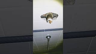 Brand new shower valve installed Stop dropping shower head REALIST TV [upl. by Kinna]