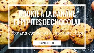 Cookie à la banane et pépites de chocolat [upl. by Marc]