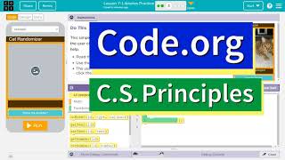 Codeorg Lesson 72 Libraries Practice  Tutorial with Answers  Unit 7 CS Principles 73 2020 [upl. by Francis728]