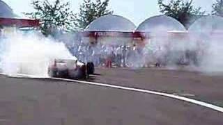 Michael Schumacher burnout Fiorano 60 Ferrari [upl. by Cristobal]