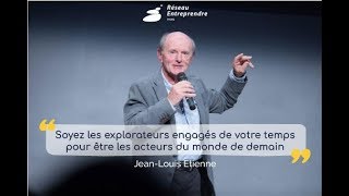 Soyez des explorateurs engagés de votre temps  JeanLouis Etienne  Parrain de la promotion 2017 [upl. by Aleuqahs]