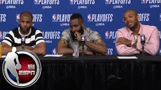 FULL James Harden explains why Houston Rockets offense is prepared  NBA on ESPN [upl. by Arabelle]