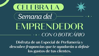 Semana del Emprendedor  Especial Perfumería [upl. by Lilah]