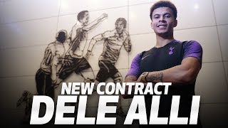 DELE ALLI SIGNS NEW SPURS CONTRACT [upl. by Pilloff]