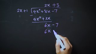 Polynomial Division Explained CSEC Add Maths [upl. by Amadus]