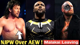 Malakai Black to Leave AEW😱 Kenny Omega Choose NJPW Over AEW  Swerve Strickland to Hurt Business [upl. by Nanfa]