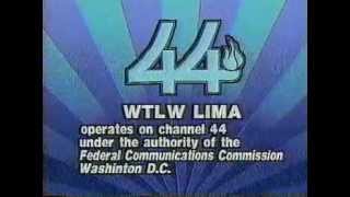 WTLW 44 SignOff 1989 [upl. by Sidonius]