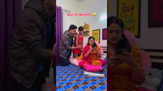 GenZ Parents 😂 rachitrojha sibbugiri comedy funny shorts [upl. by Ark]