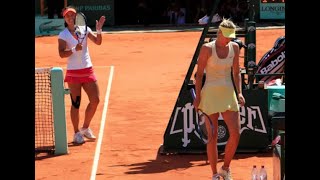 Maria Sharapova vsNa Li Highlights  2011 Roland Garros SF [upl. by Cece]