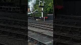 Hagley Hall Leaving Shed At Bewdley [upl. by Knut]