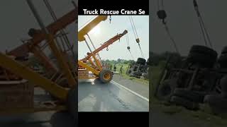 Truck rescue BITI GAMING 9999 subscribe short viral song shorts newsong turck rescue crane [upl. by Repmek]