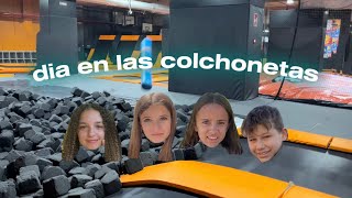 Acompañarnos a saltar en colchonetas🌺 Vlog  Luchicorni [upl. by Yuji]