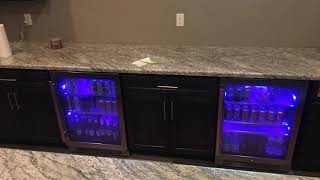 Avallon ABR241SGRH 140 Can 24quot Builtin Beverage Cooler Review [upl. by Nnave16]