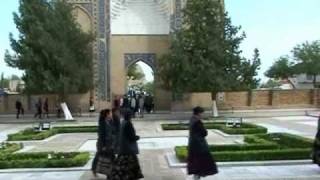 Ouzbékistan le mausolée de Tamerlan a Samarkand [upl. by Llenwahs]