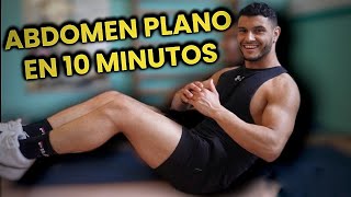 COMO TENER ABDOMINALES EN 10 MINUTOS [upl. by Berkeley]