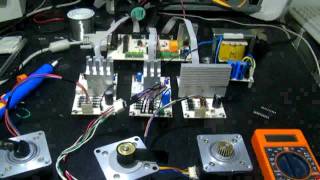 Interfaz CNC ejes X Y Z  CNC interface X Y Z axis [upl. by Kalam674]