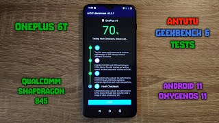 OnePlus 6T  Snapdragon 845  AnTuTu Benchmark amp Geekbench 6  Test 2024 [upl. by Relda]