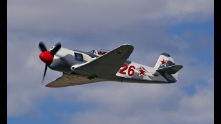 Yak 11 N3X R2000 and P51D quotBardahl Specialquot at Reno Airraces 2023 Sunday September 10 [upl. by Neit]