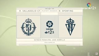 Previa Real Valladolid vs Sporting de Gijón [upl. by Koa]