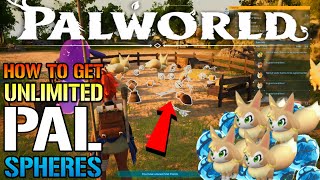 Palworld UNLIMITED Pal Spears How To Get Unlimited Pal Spears TODAY EASY Farm Guide [upl. by Budd]