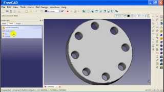 03 Real Time Video Modeling the Blind Flange [upl. by Ecirual175]