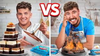 Cooking Challenge vs MrBeast [upl. by Aimik]