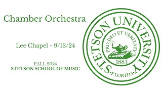 Chamber Orchestra  09132024 [upl. by Idnahr]