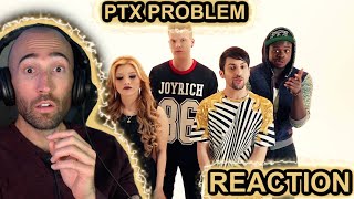 PENTATONIX  PROBLEM RAPPER REACTION [upl. by Aneerb548]