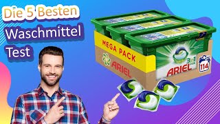 Die 5 Besten Waschmittel Test [upl. by Olimreh]