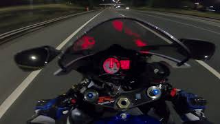 2007 GSXR 750 K7  Night run  4K [upl. by Phyllis]