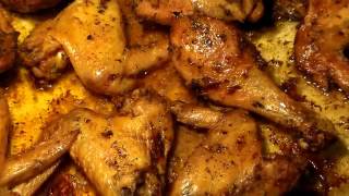 Easy Oven Baked Chicken Recipe How To Bake Chicken In The Oven  Fast Food Recipz [upl. by Aihsiek]