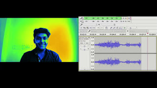 Facial muscle EMGelectromyograph activities with orignal audio [upl. by Irab]