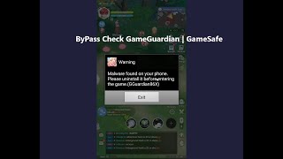 Hướng Dẫn ByPass CheckGameGuardian  GameSafe [upl. by Hairym]